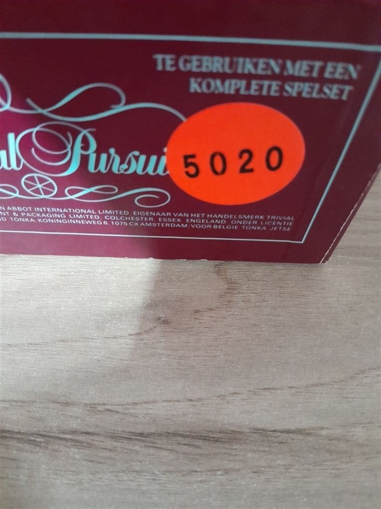 trivial life style en entertainment - s5020, Hobby en Vrije tijd, Gezelschapsspellen | Bordspellen, Verzenden, Zo goed als nieuw