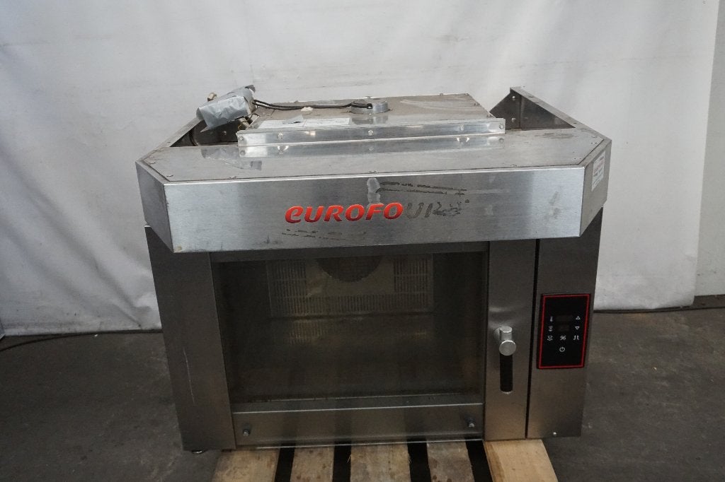 Eurofours grote oven confectieoven horeca - met afzuiger, Gebruikt, Hete lucht, 60 cm of meer, Ophalen of Verzenden