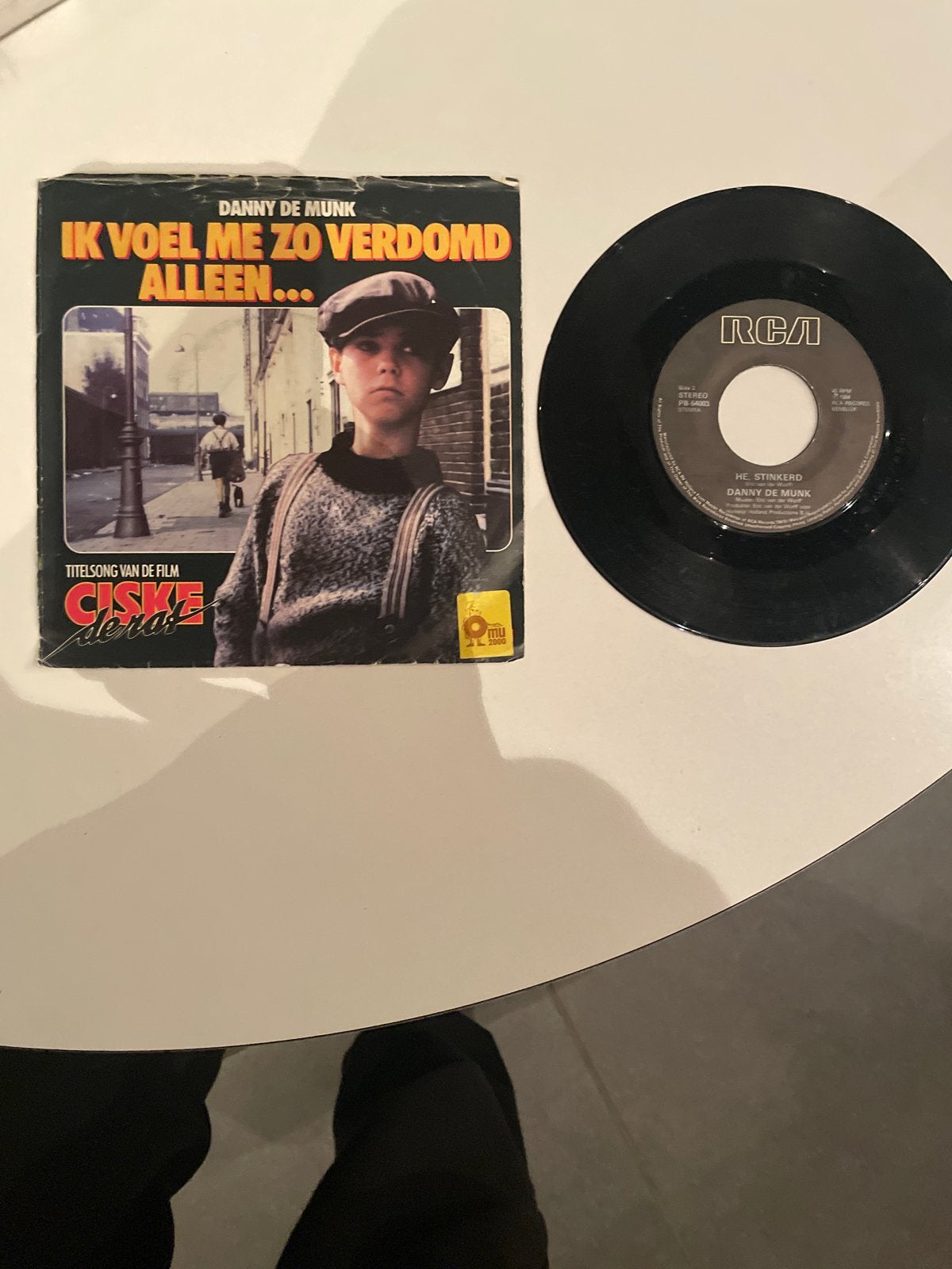 Danny de Munk - Ik voel me zo verdomd alleen... (Single), Gebruikt, 7 inch, Ophalen of Verzenden, EP