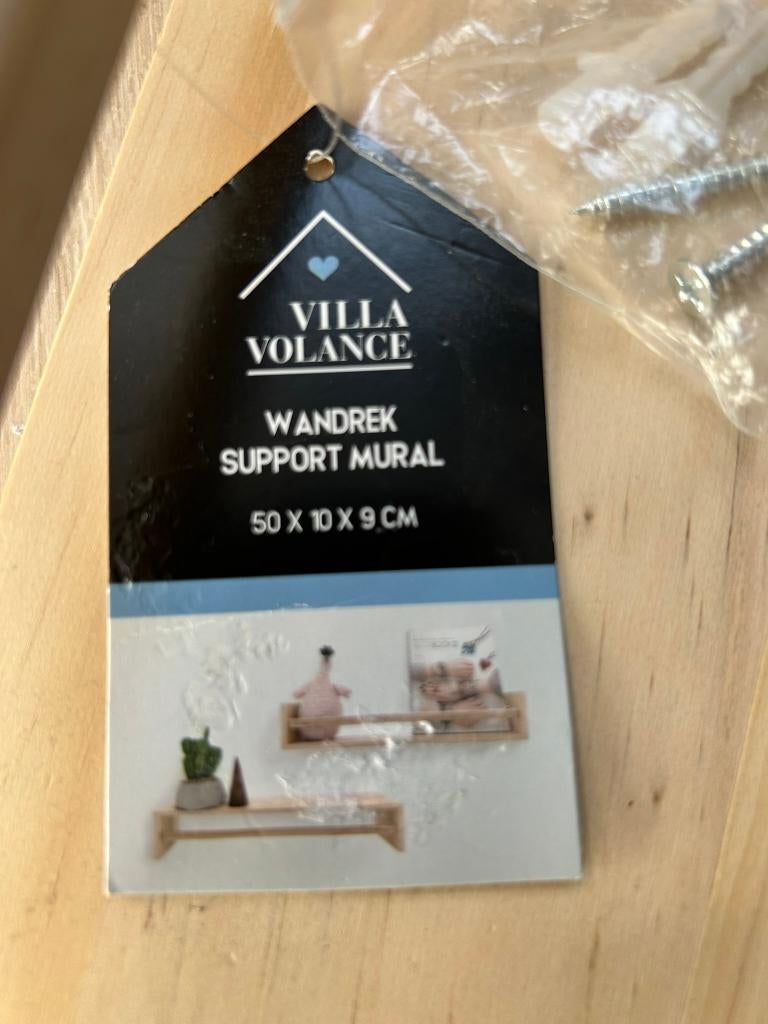 Wandrek 50 x 10 x 9 cm, Ophalen of Verzenden, Nieuw