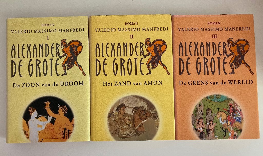 Alexander de Grote serie, Ophalen of Verzenden, Gelezen, Valerio Massimo Manfredi