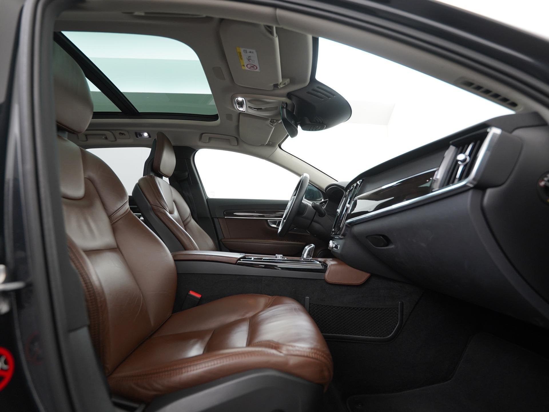 Volvo V90 2.0 T8 AWD Inscription | Panoramadak | Nappa Leder, Auto's, Automaat, Euro 6, 4 cilinders, 120 €/maand