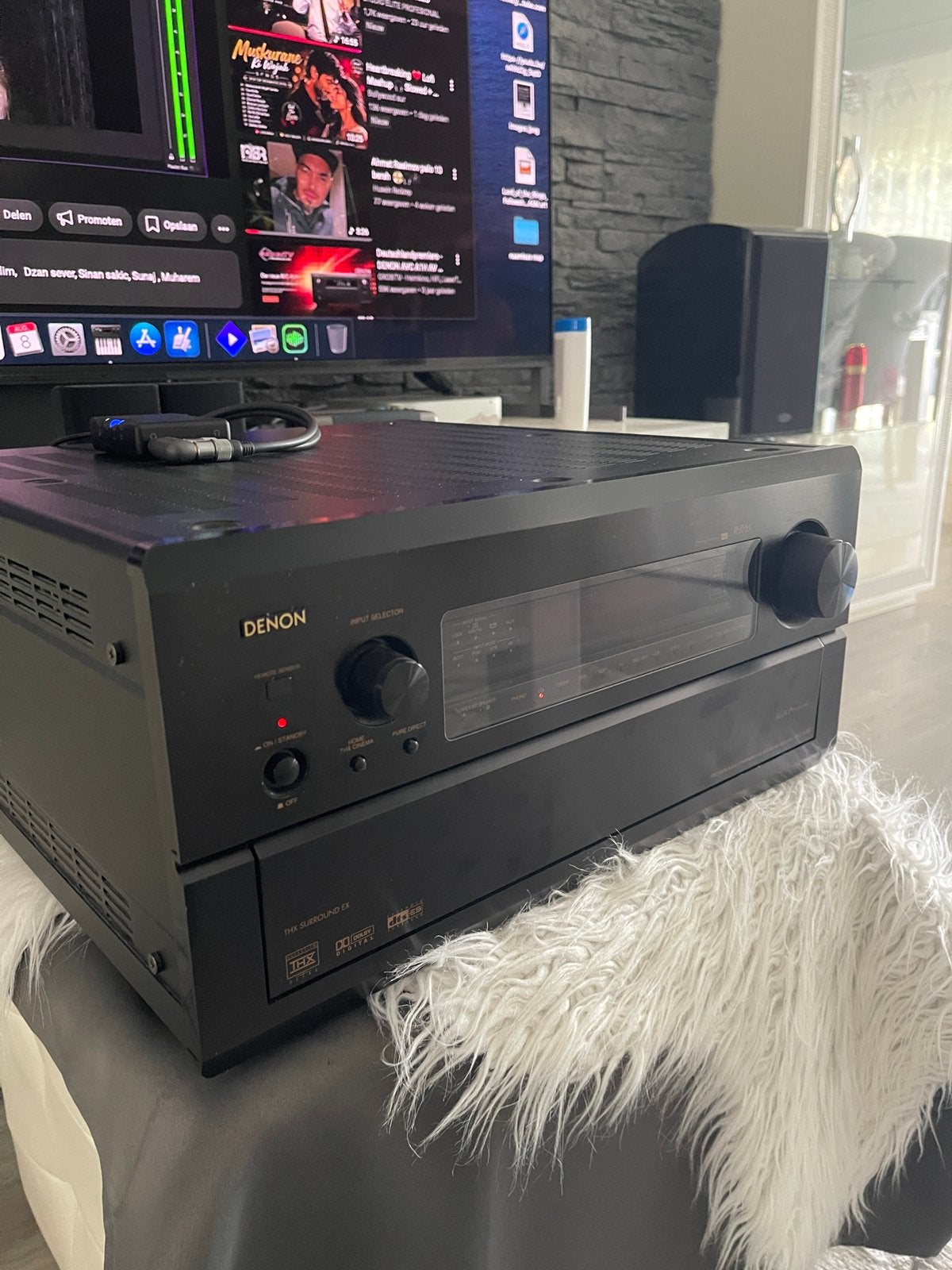 Denon AVC A1SE, Denon, Ophalen of Verzenden, Zo goed als nieuw, 120 watt of meer