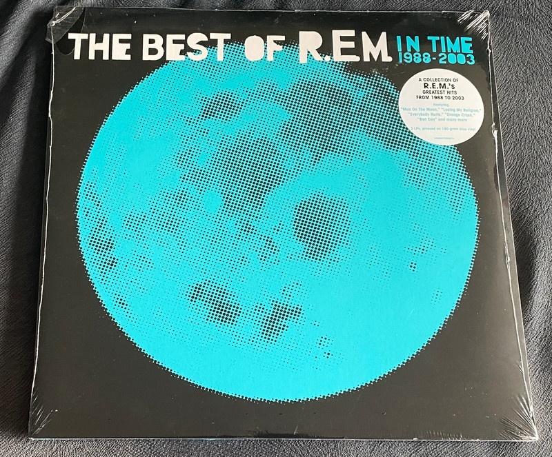 2 LP - R.E.M. : In Time The Best Of 1988-2003 (Blue Vinyl), Cd's en Dvd's, Vinyl | Rock, Ophalen, 1990 - 1999, Limited edition