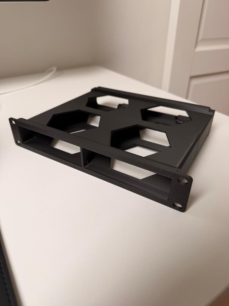 HDD bay 10 inch rack voor 3.5 Dell SATA caddy's met backplan, Ophalen, Intern, Gebruikt, Server