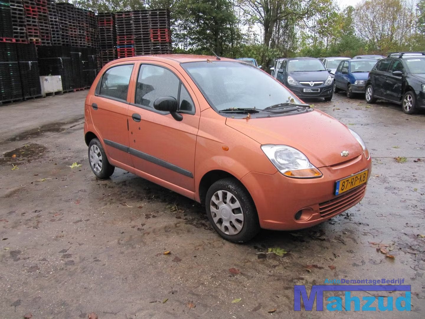 CHEVROLET MATIZ GRIJS INTERIEUR 5 DEURS COMPLEET, Gebruikt, Info@gm.com, Chevrolet, Ophalen of Verzenden