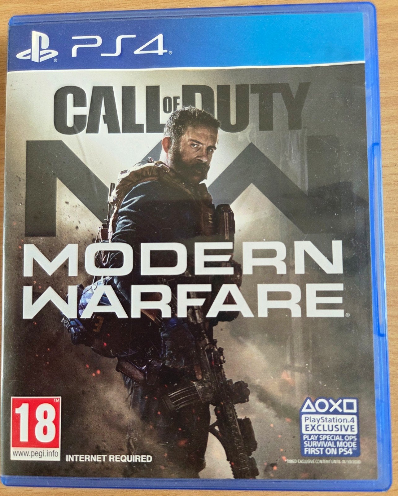 Call of Duty, Modern Warfare, voor de Playstation 4, i.z.g.s, Vanaf 18 jaar, Shooter, Ophalen of Verzenden, Zo goed als nieuw