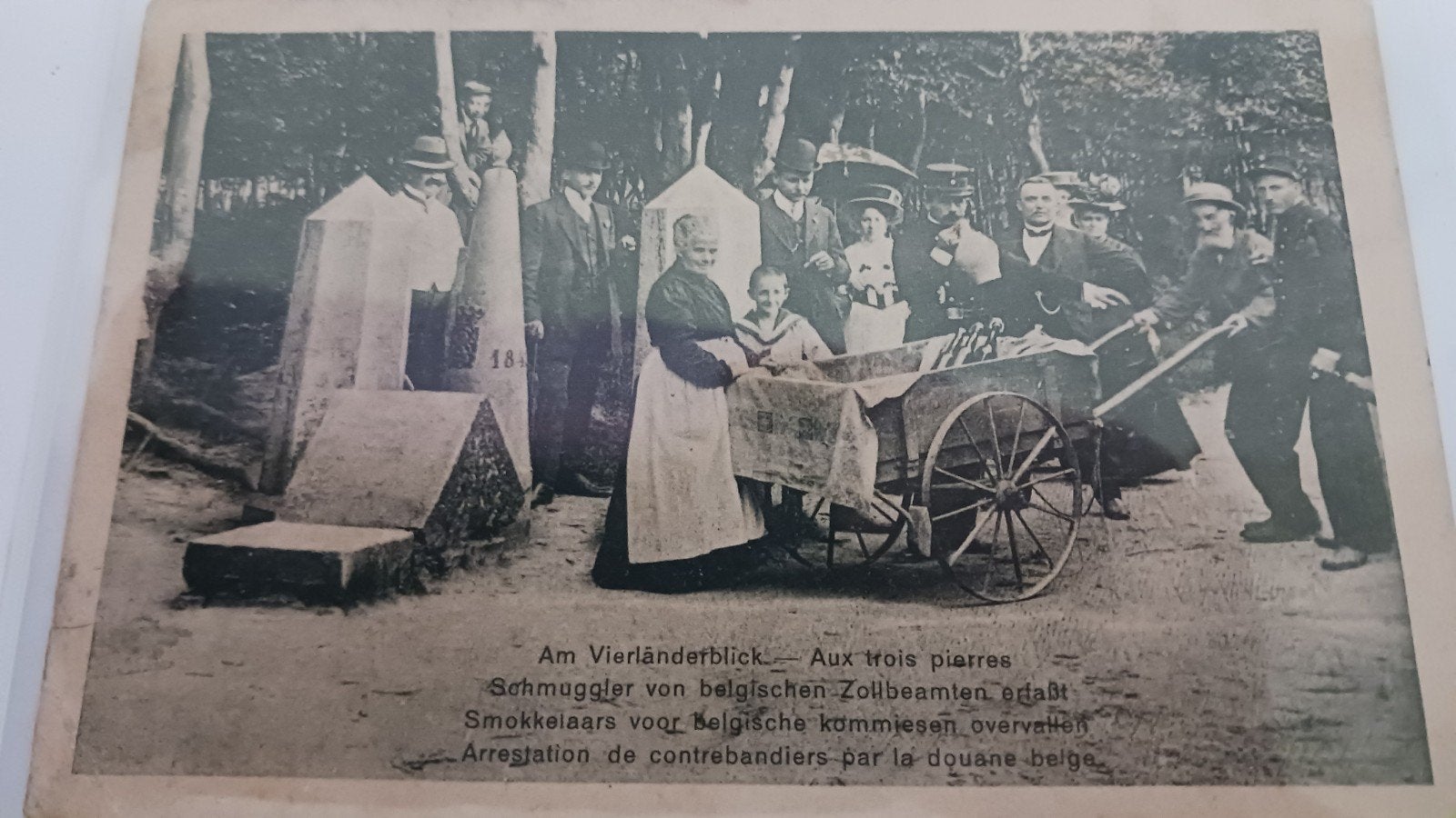 Vaals: Smokkelaars 1917, Ophalen of Verzenden, Voor 1920, Ongelopen, Limburg