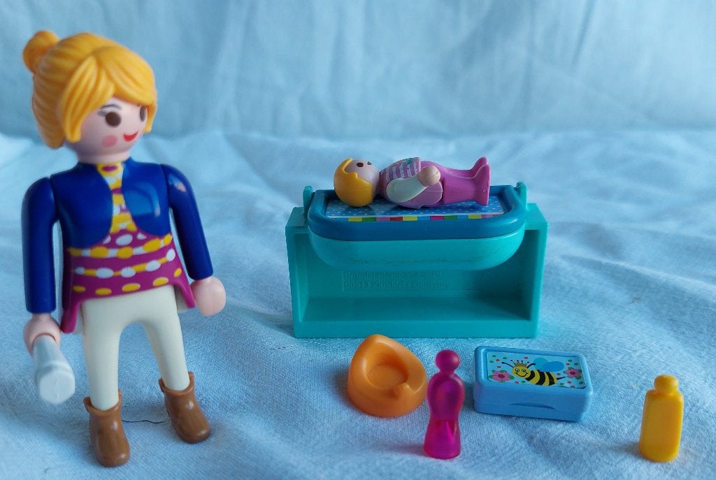 Playmobil 5368 Moeder met Baby, Gebruikt, Complete set, Overige typen, Ophalen of Verzenden