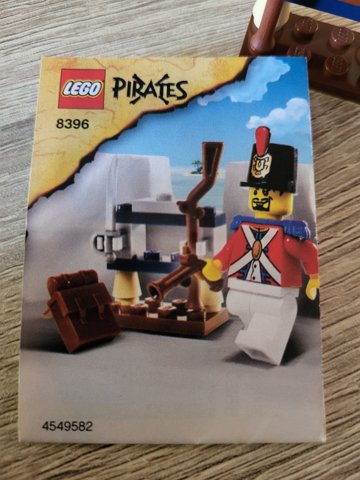 Lego Pirates 8396 Soldaat met kanon (zonder doos), Ophalen of Verzenden, Gebruikt, Overige merken