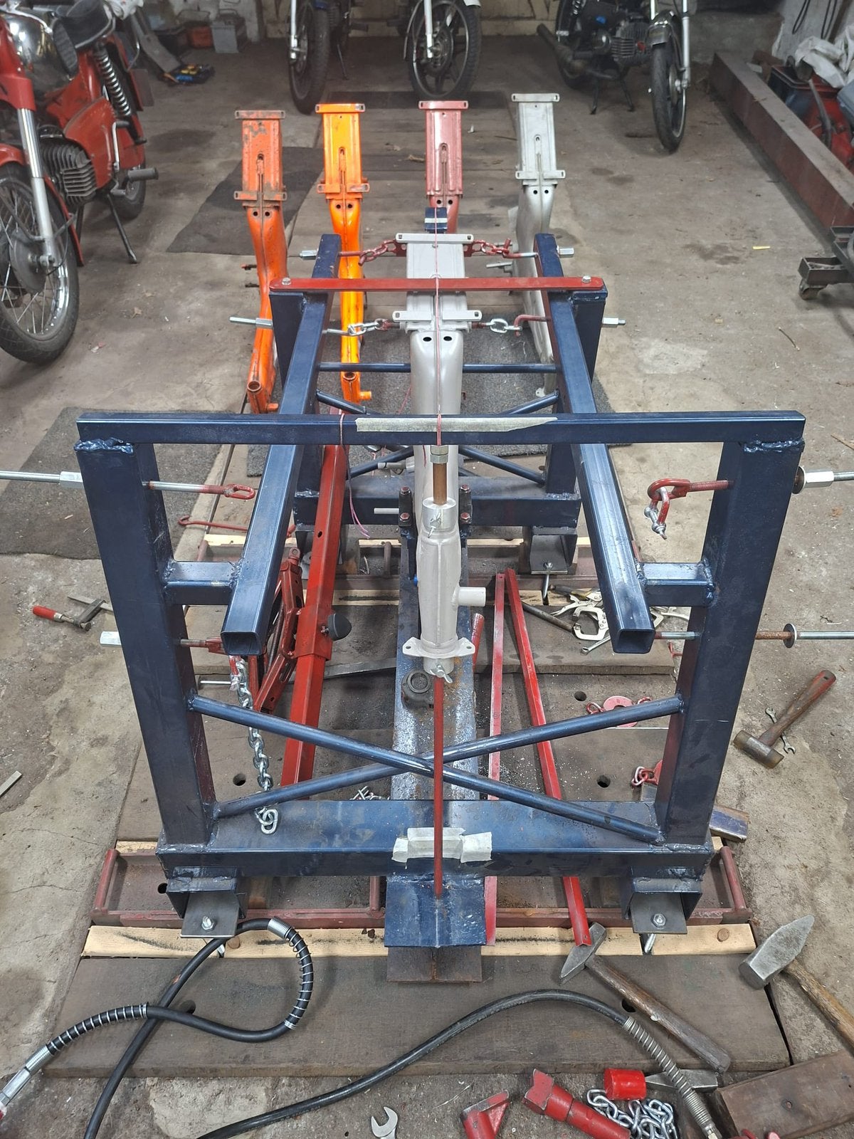 Krom kreidler frame geen probleem., Ophalen of Verzenden, Zo goed als nieuw, Frame