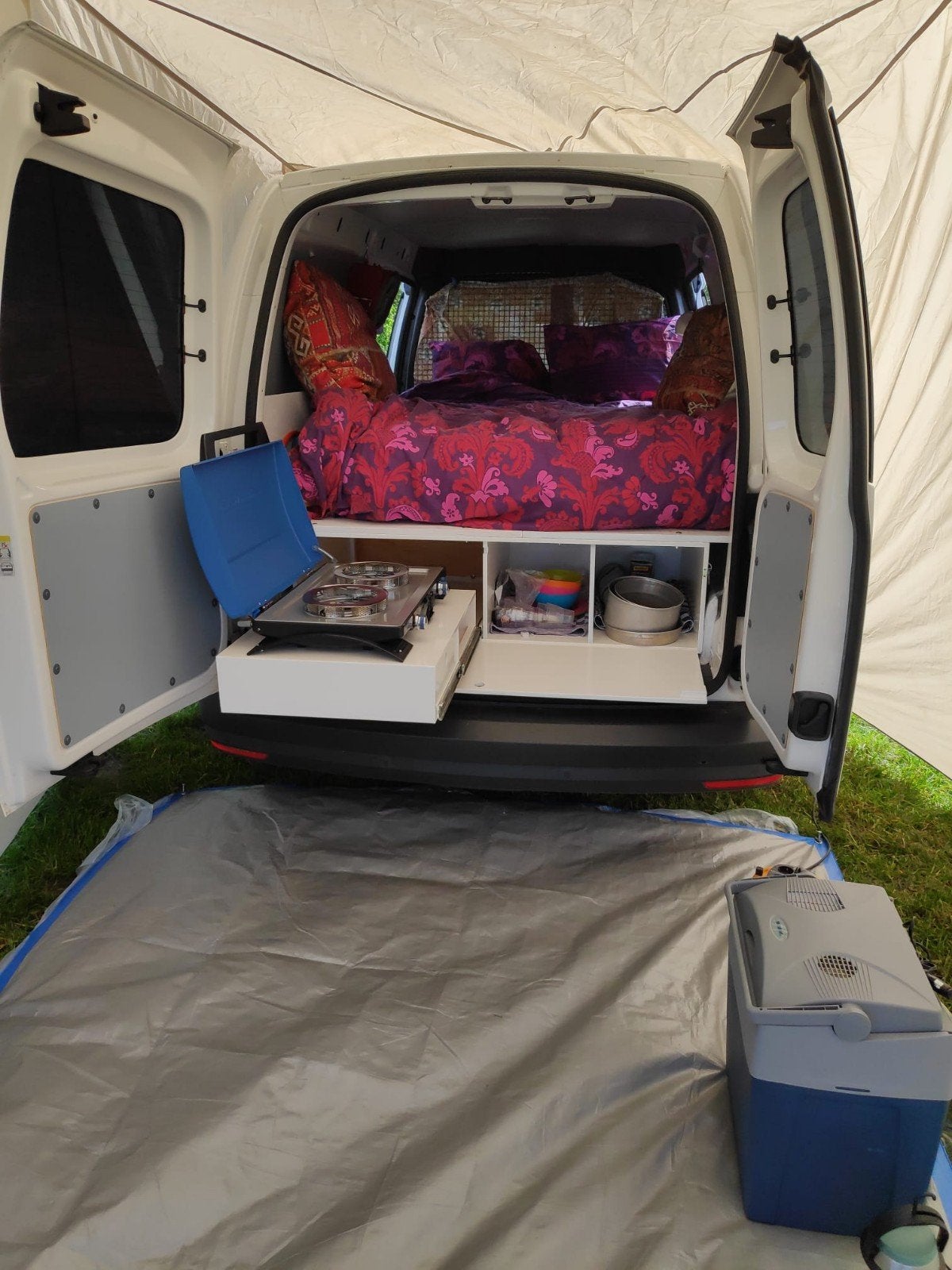 Foto 8 van Camperbox voor bestelwagen met kooktoestel