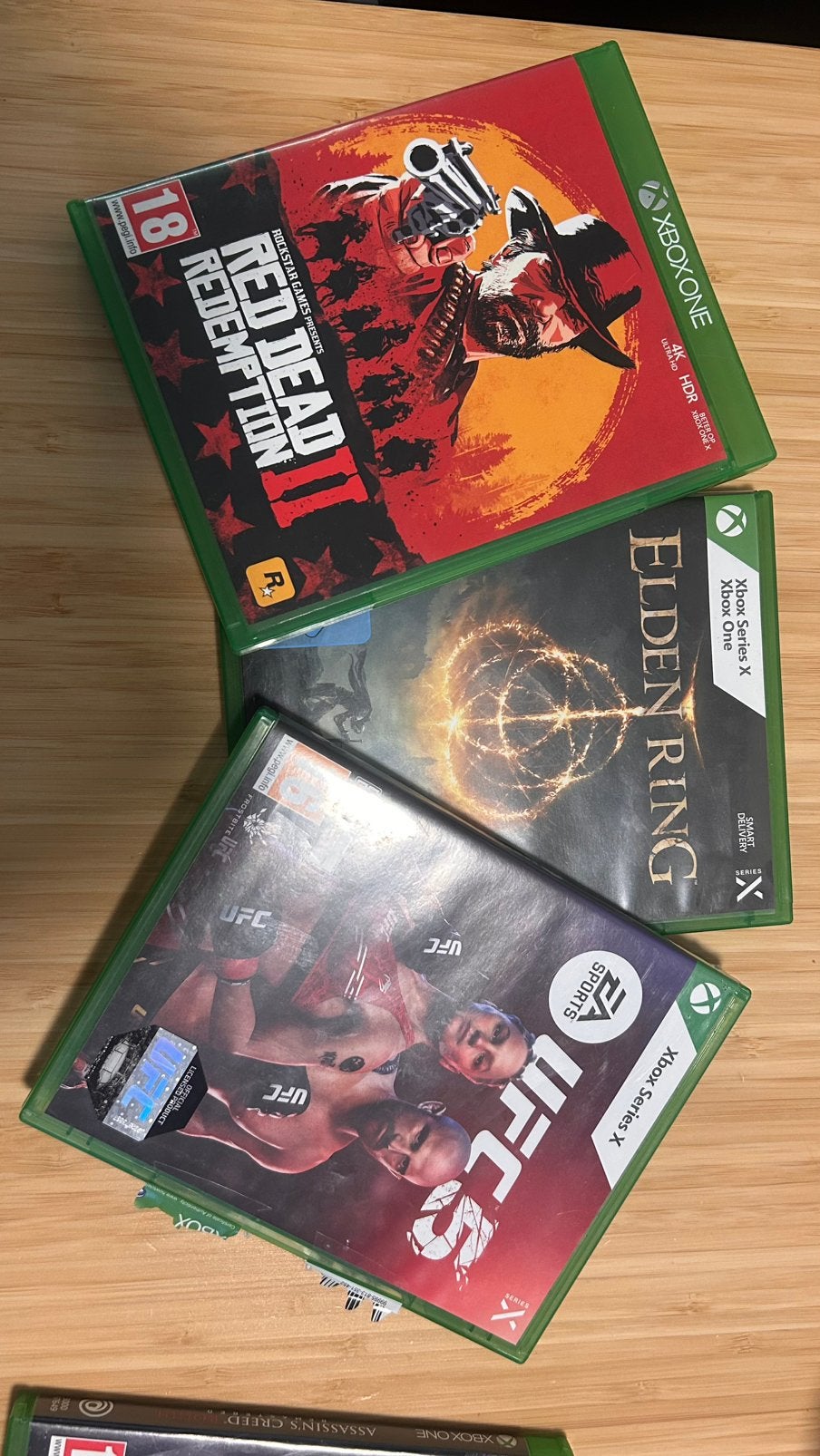 Xbox Games Bundle (o.a. Elden Ring, UFC 5, RDR2) - 7 Games