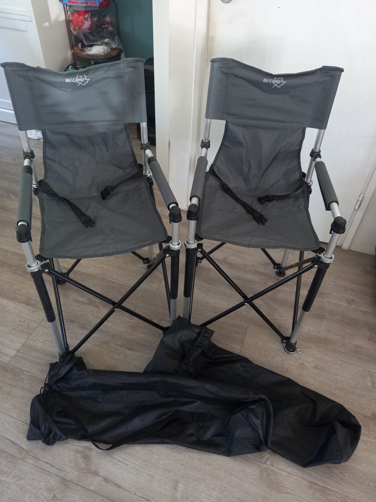 2 Bo-Camp Compact Kinderstoelen - Ideaal voor op reis!, Ophalen, Zo goed als nieuw