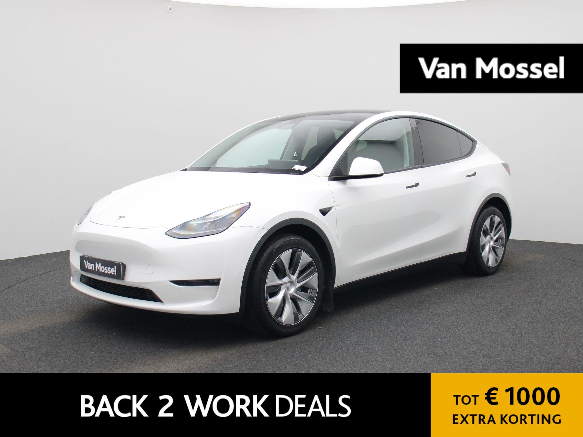 Tesla Model Y Long Range Dual Motor | ACC | 360 Camera | Sto, Auto's, 12 maanden, Stof, Gebruikt, 495 min