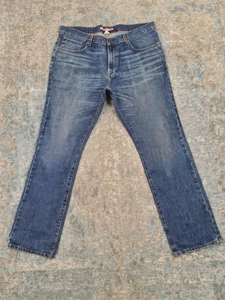 Tommy Hilfiger MERCER W36 L32 Straight Katoen Bronno3632, Kleding | Heren, Tommy Hilfiger Europe BV, Blauw, Tommy Hilfiger, Danzigerkade 165, 1013 AP Amsterdam