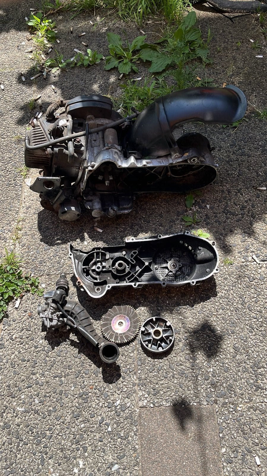 4 takt blok piaggio zip, Ophalen of Verzenden, Zo goed als nieuw, Blok, Piaggio