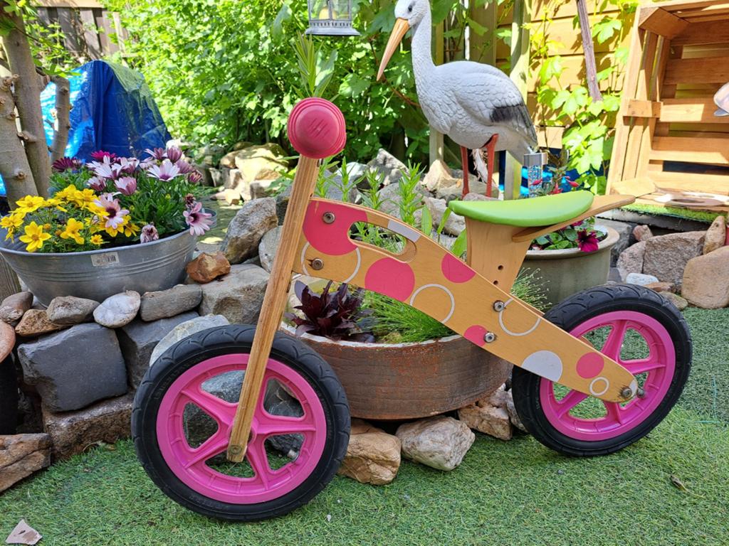 Gebruikte meisjes loopfiets - Goede staat - Spijkenisse, Ophalen, Gebruikt, Loopfiets