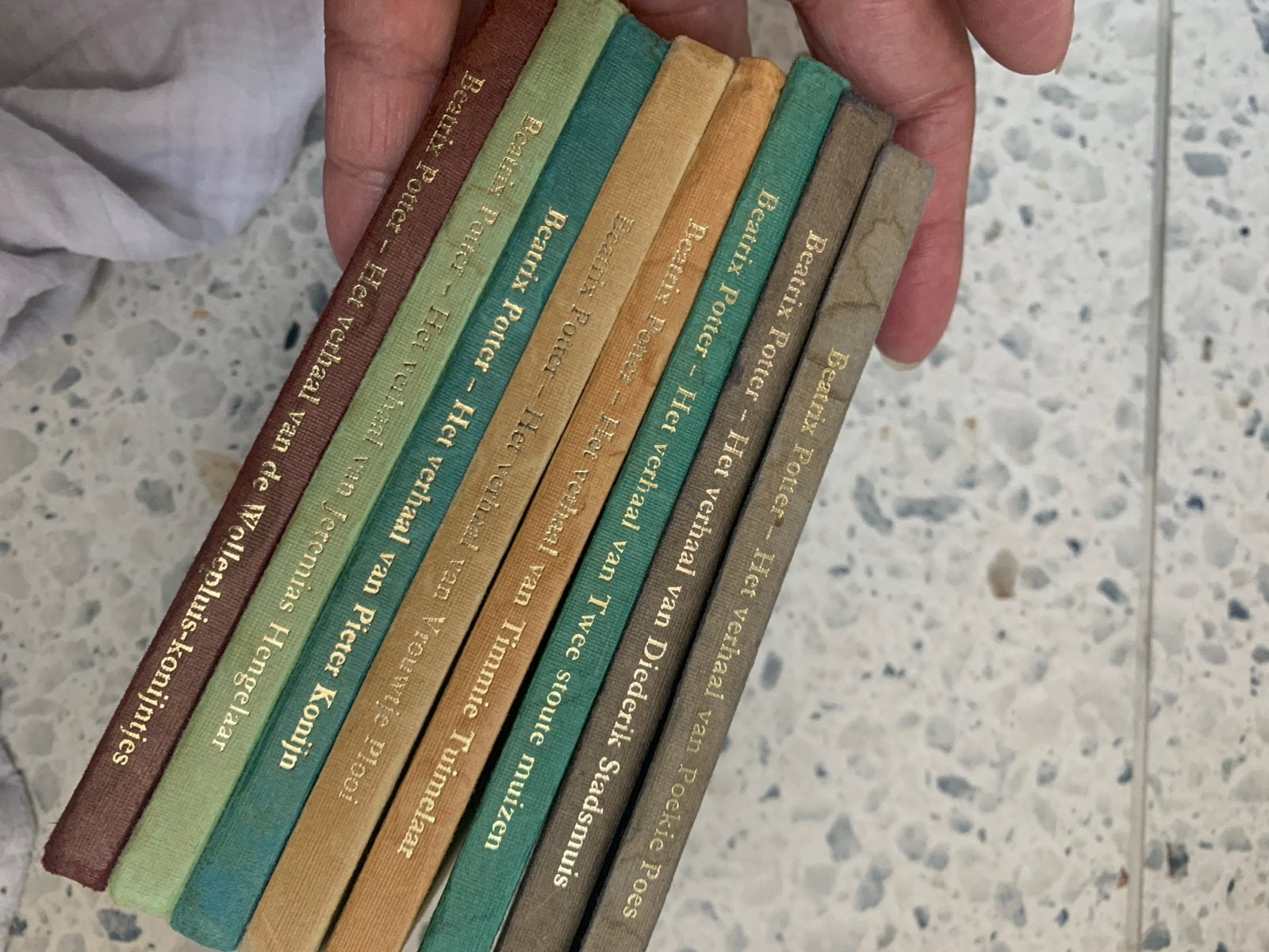 Set van 8 Beatrix Potter boekjes - Het verhaal van..., Ophalen of Verzenden, Gelezen, Sprookjes
