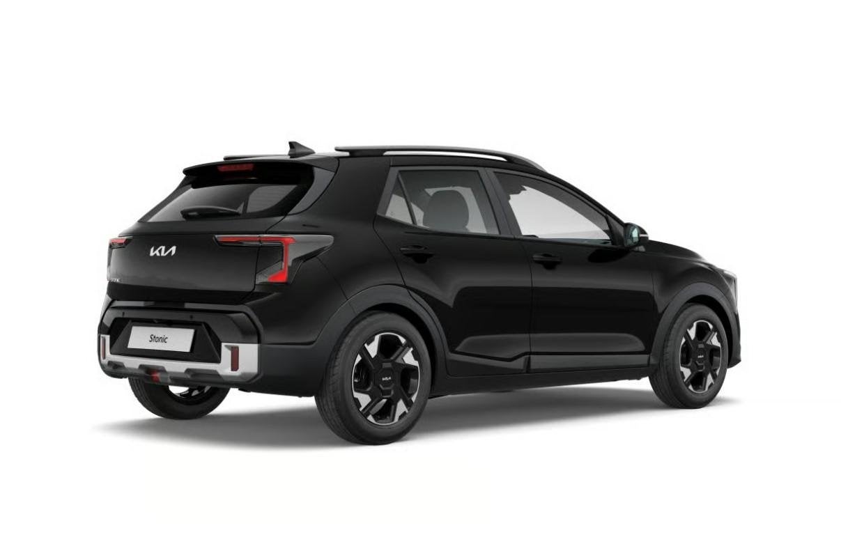 Kia Stonic 1.0 T-GDi MHEV ExecutiveLine | Dodehoekassistenti, Voorwielaandrijving, Stof, 116 pk, Zwart