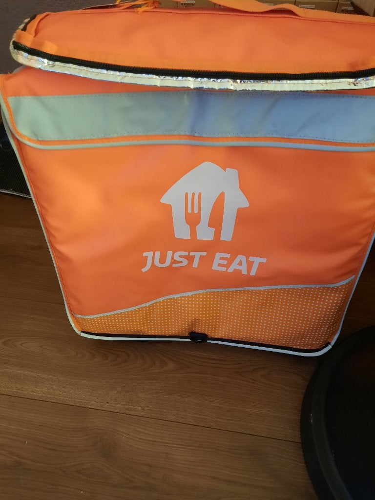 Just Eat / Thuisbezorgd Bezorgtas – Duurzaam model (rPET), Fietsen en Brommers, Ophalen of Verzenden, Zo goed als nieuw