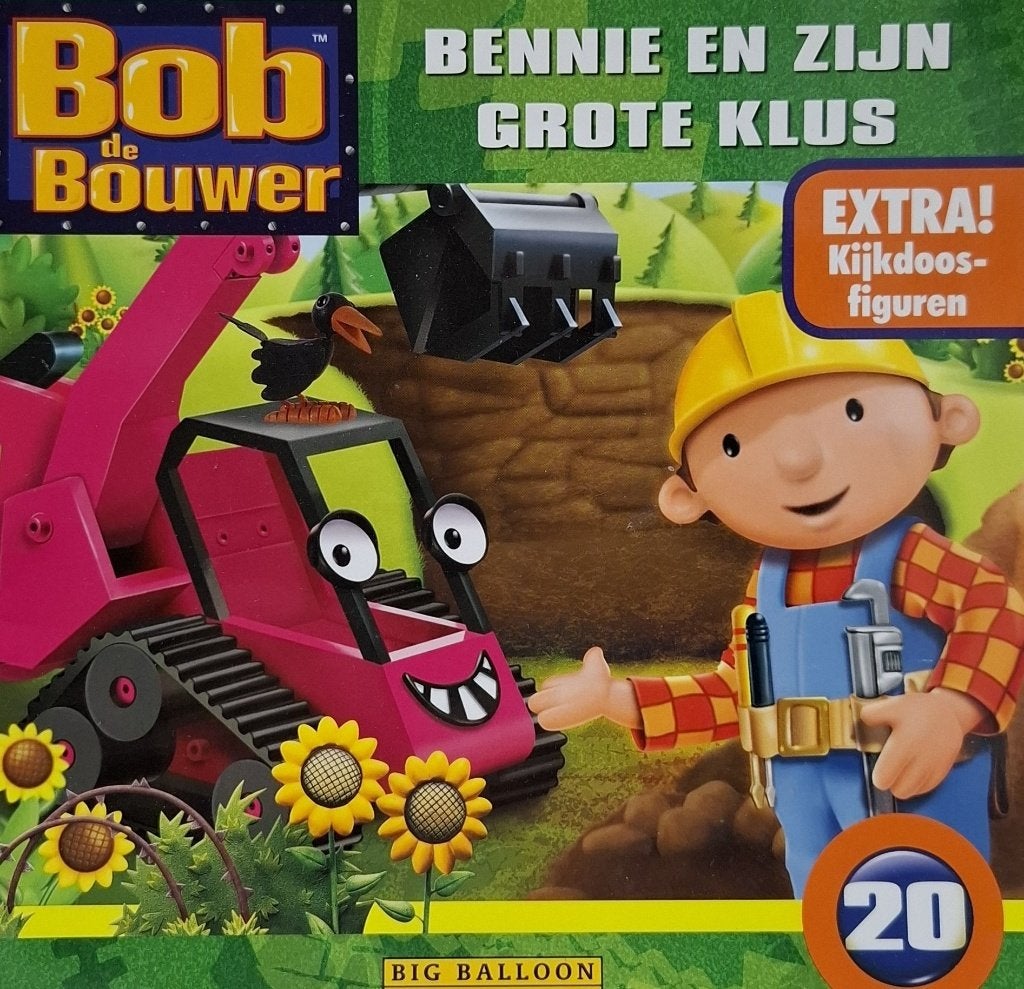 Bob de Bouwer: Bennie en zijn grote klus, Gelezen, Fictie algemeen, Jongen of Meisje, Ophalen of Verzenden
