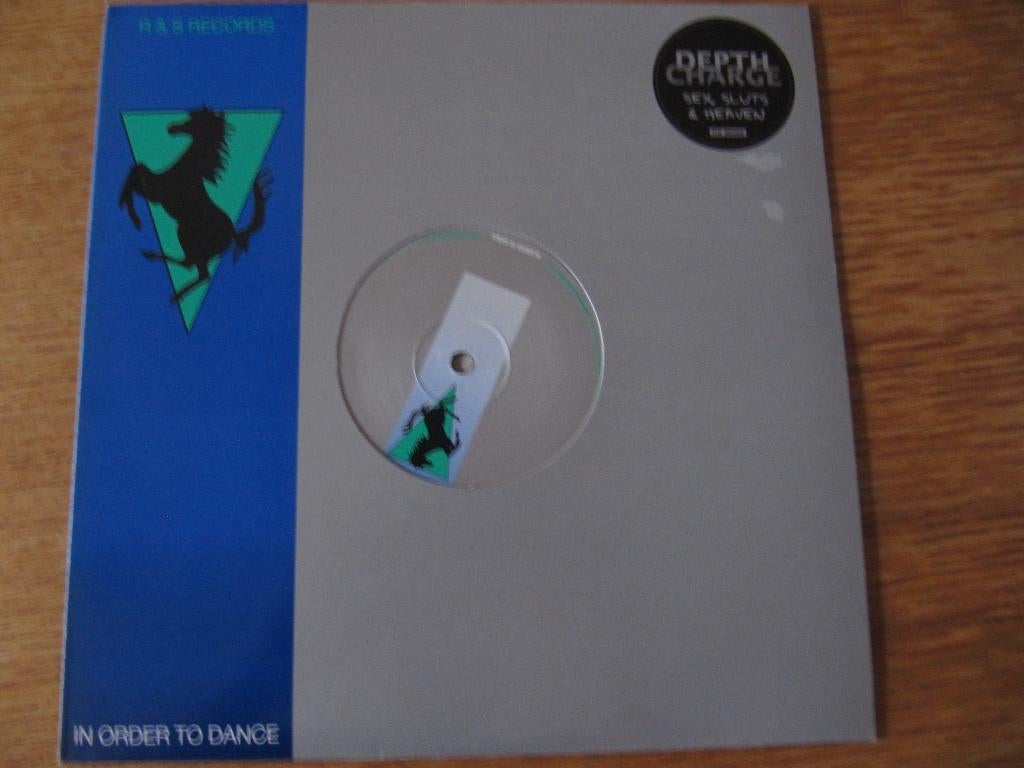 Depth Charge - Sex, sluts & heaven, Cd's en Dvd's, Vinyl | Dance en House, Ophalen of Verzenden, Gebruikt, 10 inch, Trip Hop of Breakbeat
