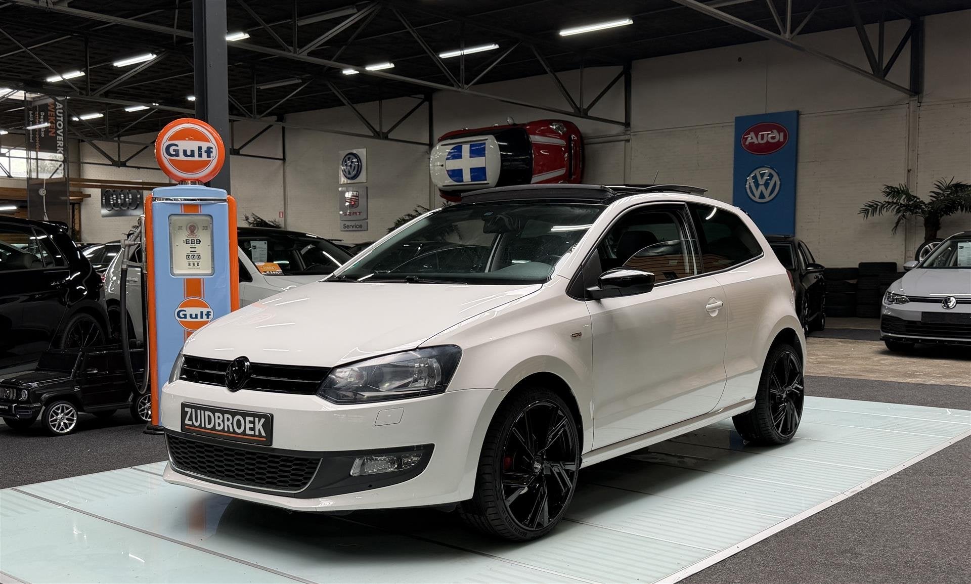 Volkswagen Polo 1.2 TSI Pano | Maxton | Cruise | 3-Drs, Auto's, 4 cilinders, 1196 cc, Wit, Bedrijf