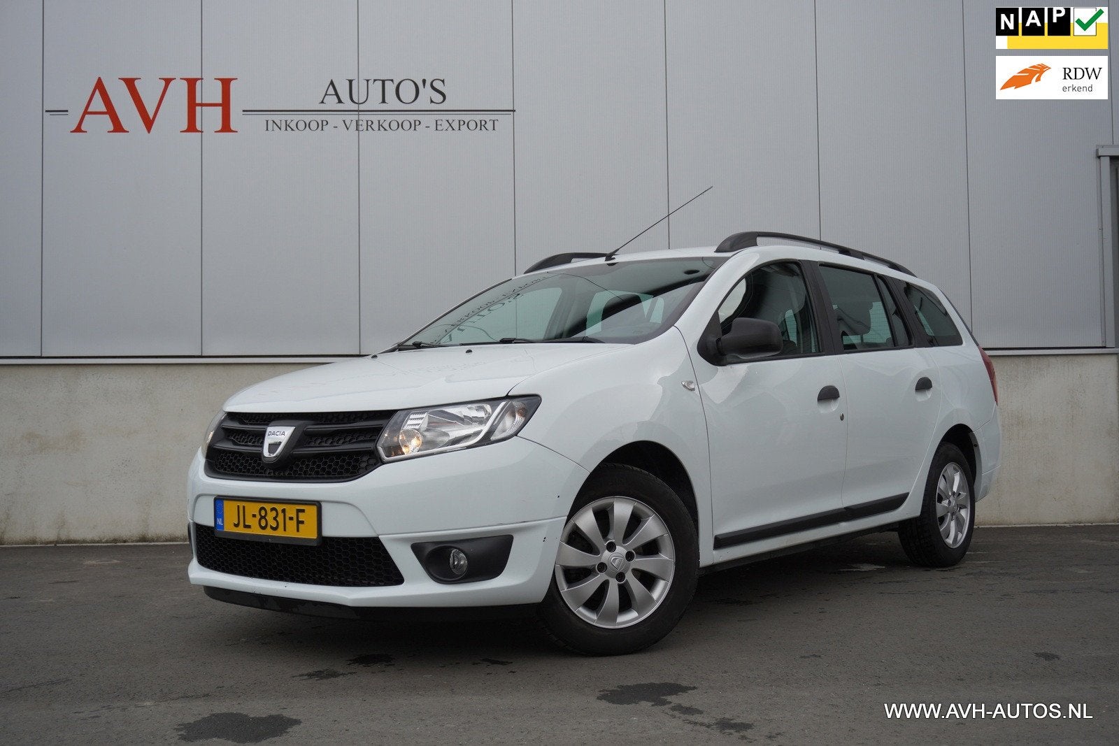 Dacia Logan MCV 0.9 TCe S&S Robust, Voorwielaandrijving, Euro 6, Wit, Origineel Nederlands