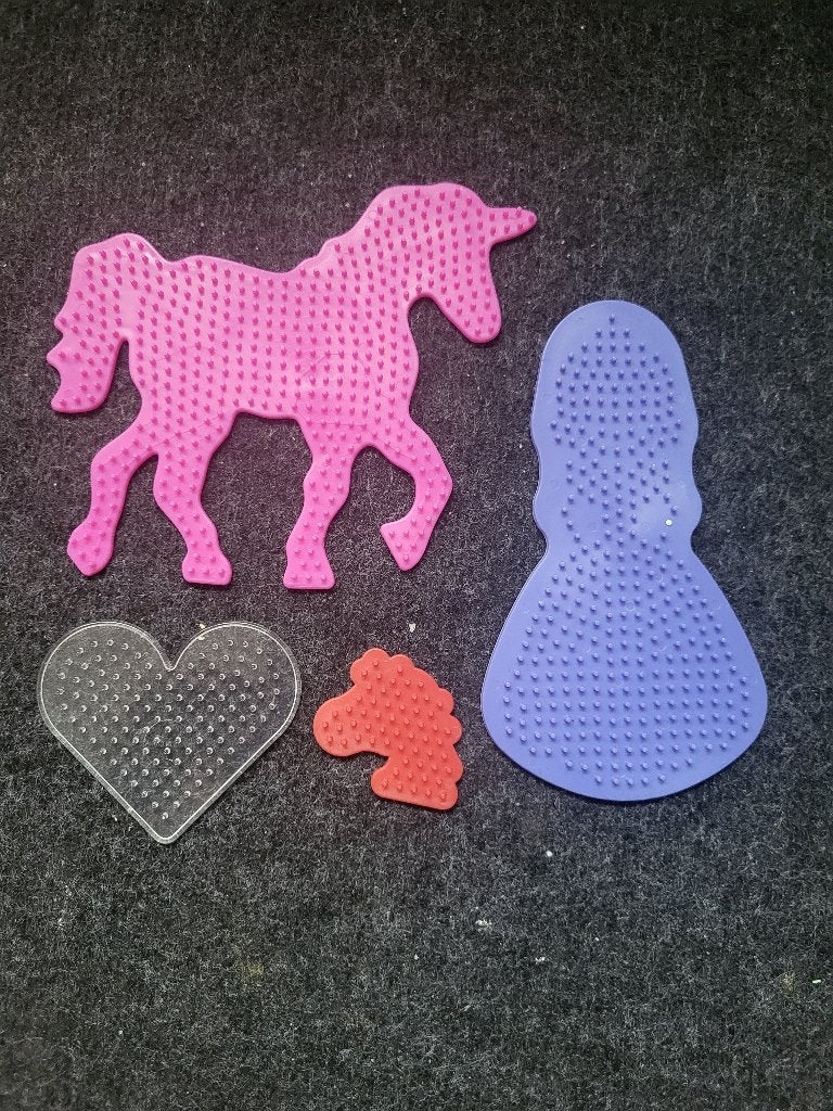 Prinsses, paarden, hartje werkplankjes incl voorbeel boekje, Ophalen, Gebruikt, Knutselwerk