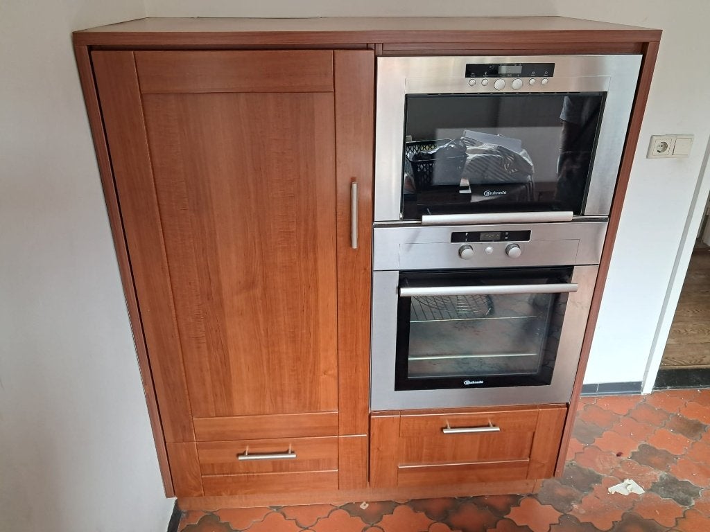 Keukenmeubel met koelkast, magnetron en oven, Minder dan 75 liter, Ophalen, Gebruikt, Zonder vriesvak