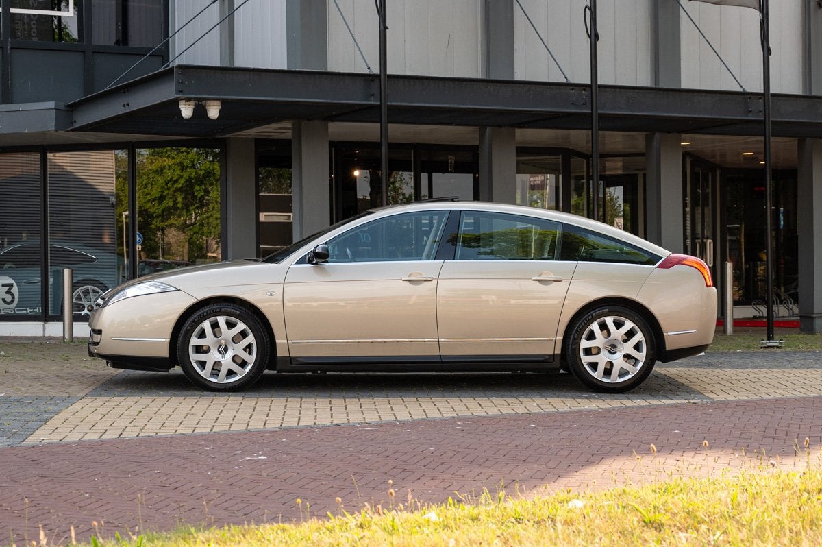 Citroën C6 3.0 V6 EXCLUSIVE (bj 2006, automaat), Auto's, Automaat, Gebruikt, Leder, Euro 4