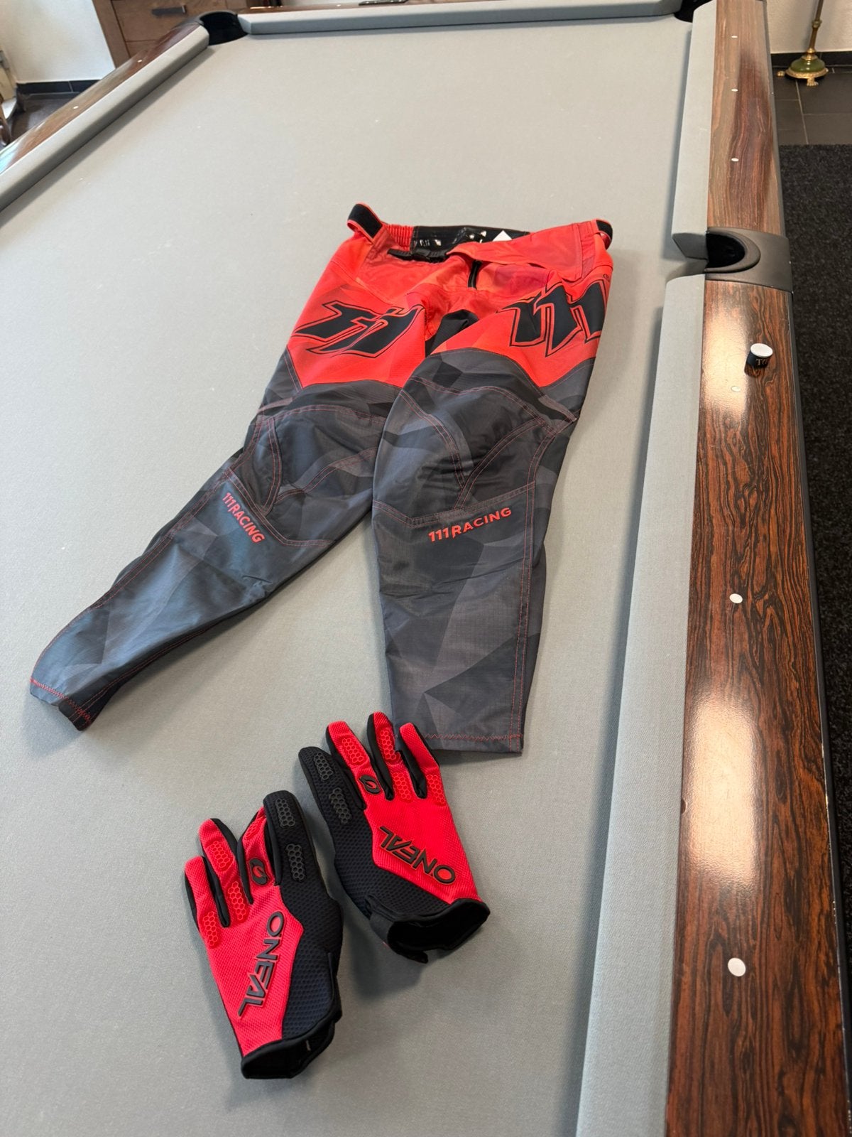 Cross broek en handschoenen nw nooit gebruikt, Motoren, Ophalen of Verzenden, Nieuw met kaartje, Heren, Motorcrosskleding