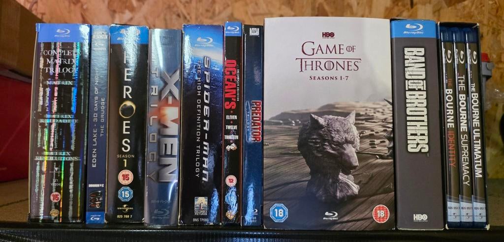 Diverse BluRay boxsets, Cd's en Dvd's, Blu-ray, Ophalen, Zo goed als nieuw