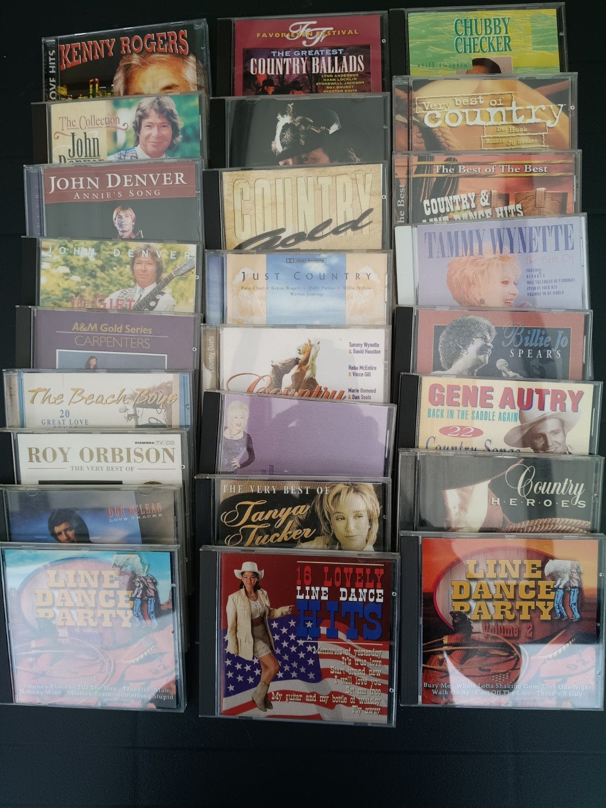 Grote collectie van 25 Country CD's, Ophalen of Verzenden, Gebruikt, Verzamelalbum, Country