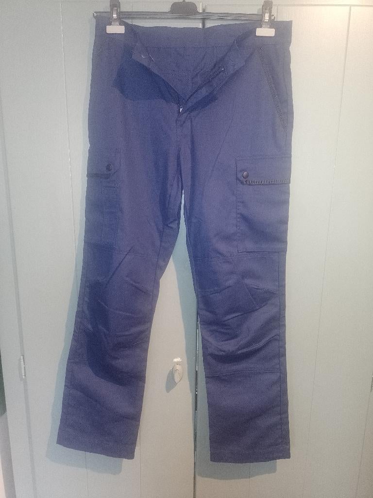 Blauwe werkbroek maat 46 en 50., Ophalen of Verzenden, Nieuw, Broek