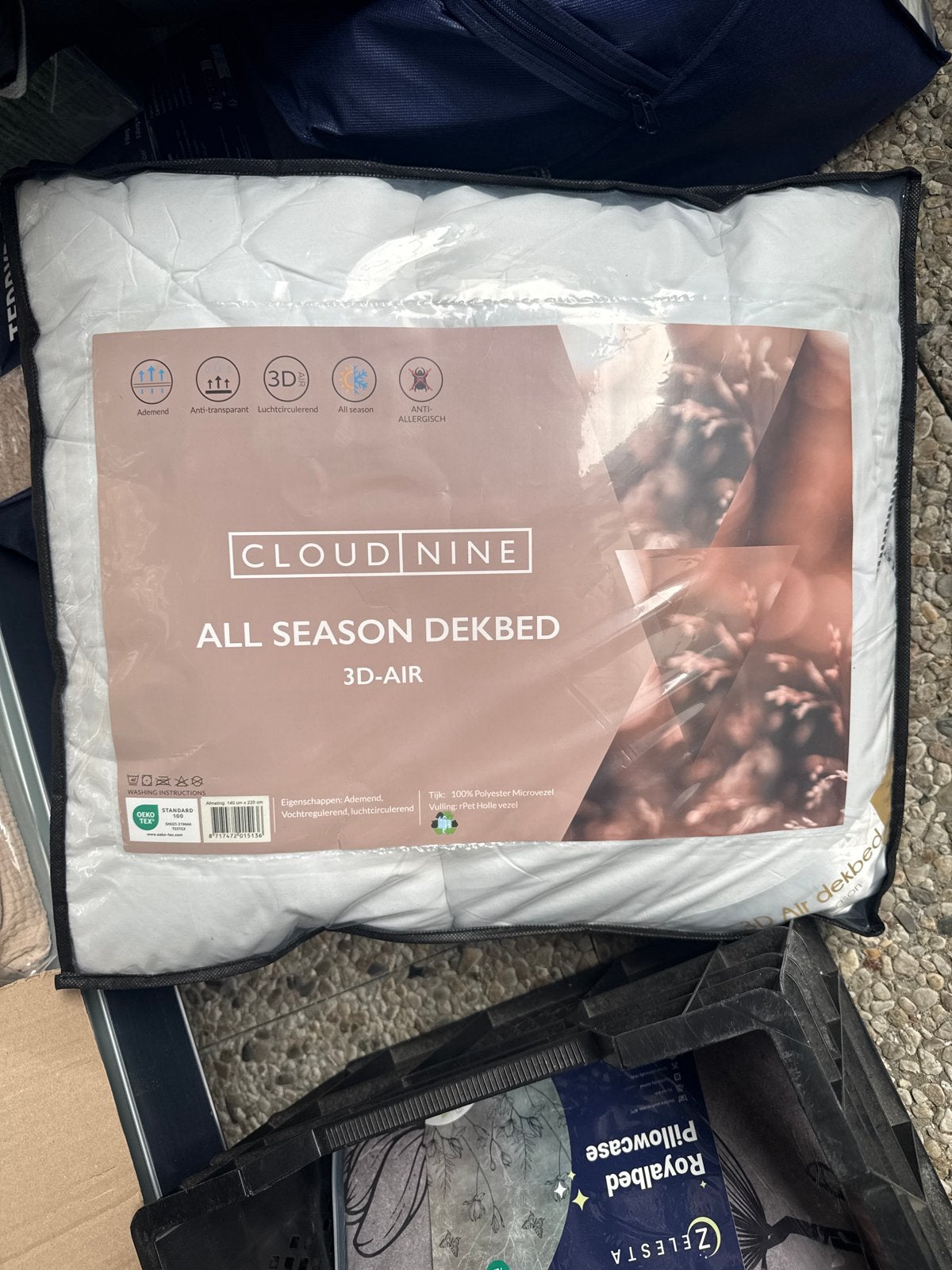 Nieuw Cloud Nine All Season Dekbed 3D-Air, Ophalen of Verzenden, Deken of Dekbed, Overige merken, Polyester