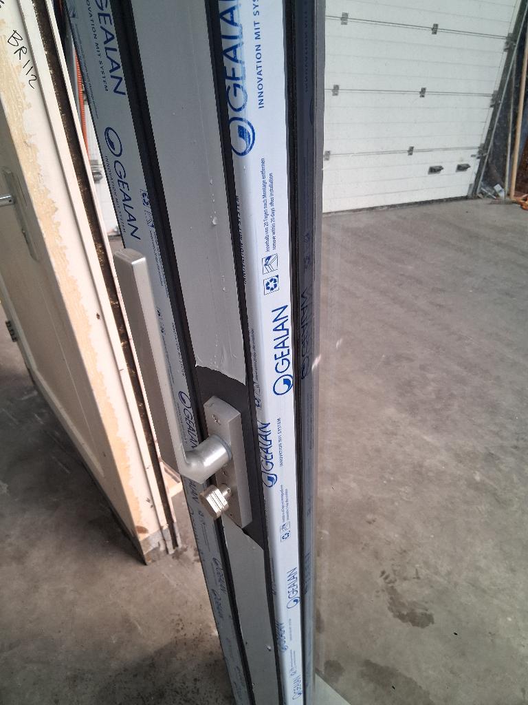 Nieuw Schuifpui Hr++ bezorgen factuur mogelijk, Kunststof, Ophalen of Verzenden, Zo goed als nieuw, 150 tot 225 cm