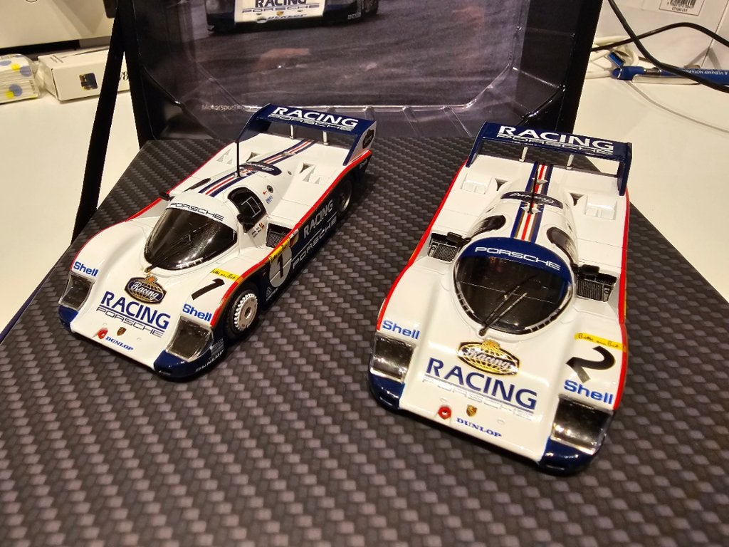 Porsche 956k Nurburgring 1983 dubbel set 1/43, Ophalen of Verzenden, Nieuw, Auto, Overige merken