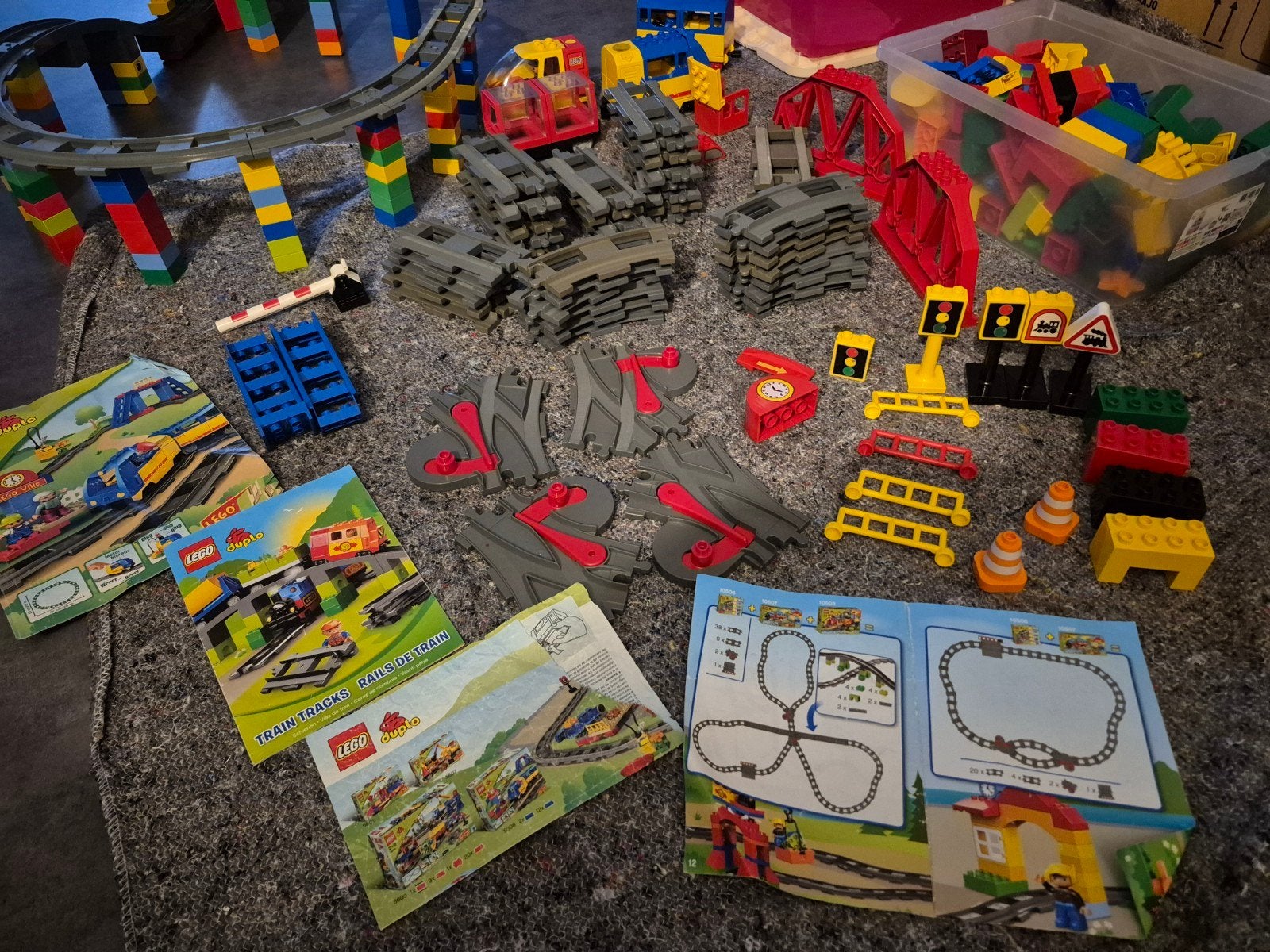 Duplo, o.a. treinspoor, Kinderen en Baby's, Ophalen, Duplo