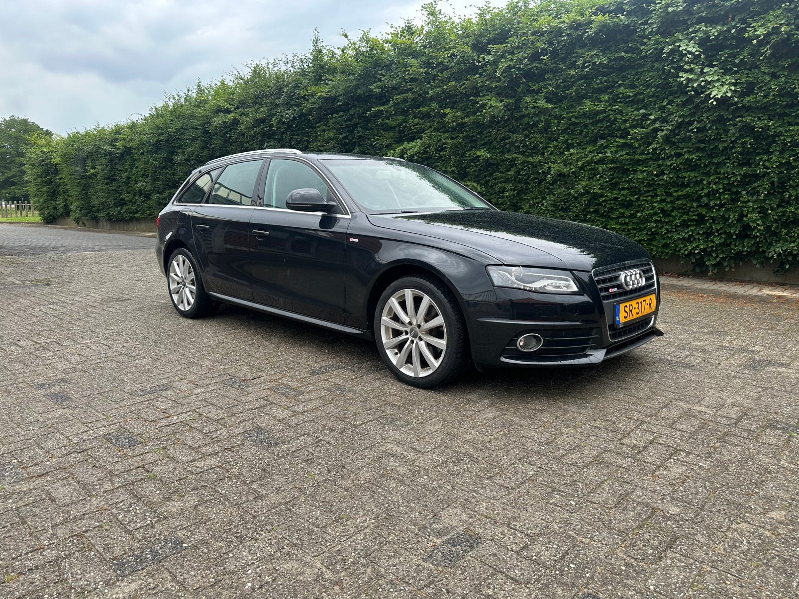 Audi A4 1.8 Tfsi Avant S Line, Auto's, Audi, Voorwielaandrijving, 4 cilinders, Zwart, 14 km/l