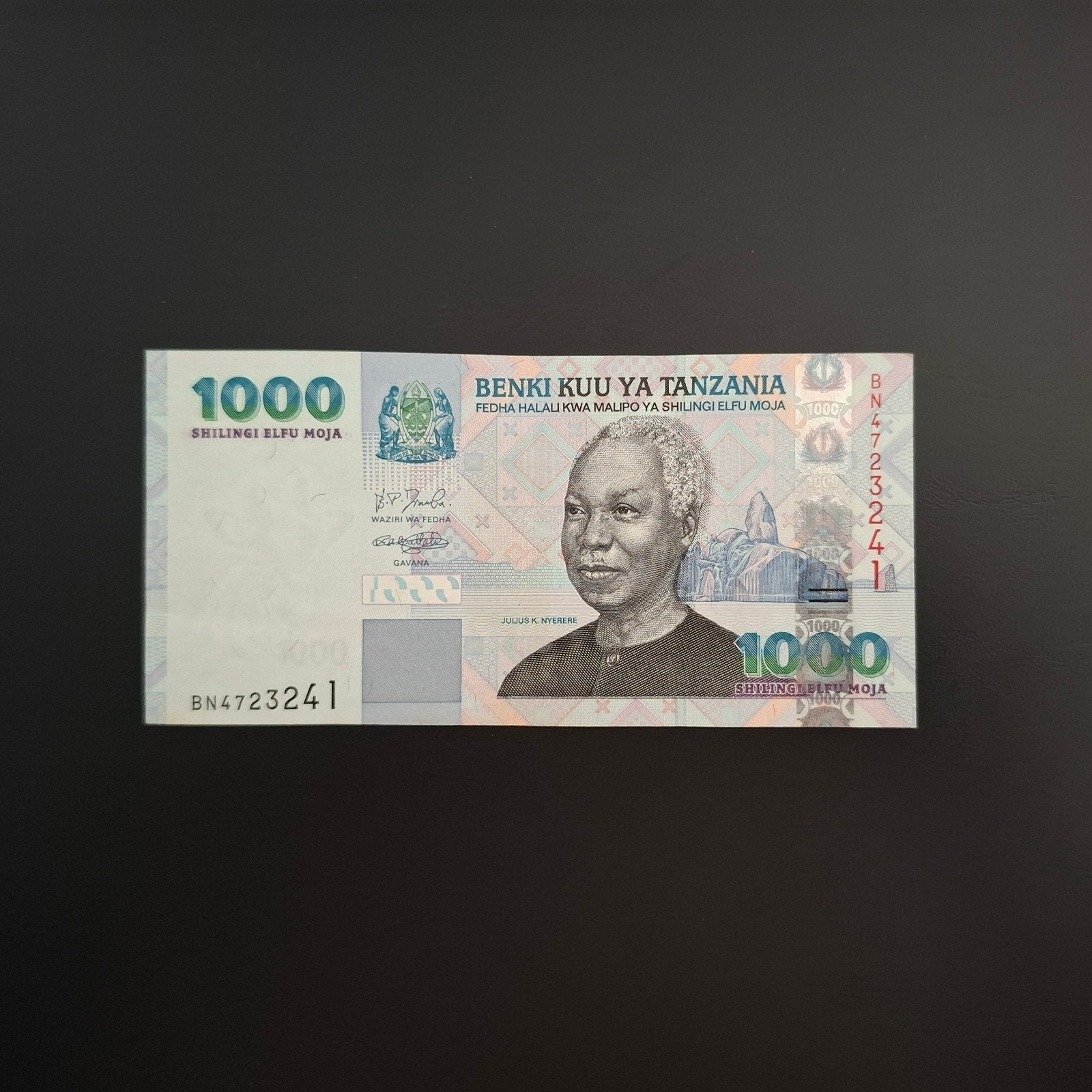 1000 shilling Tanzania #067, Verzenden, Tanzania, Los biljet