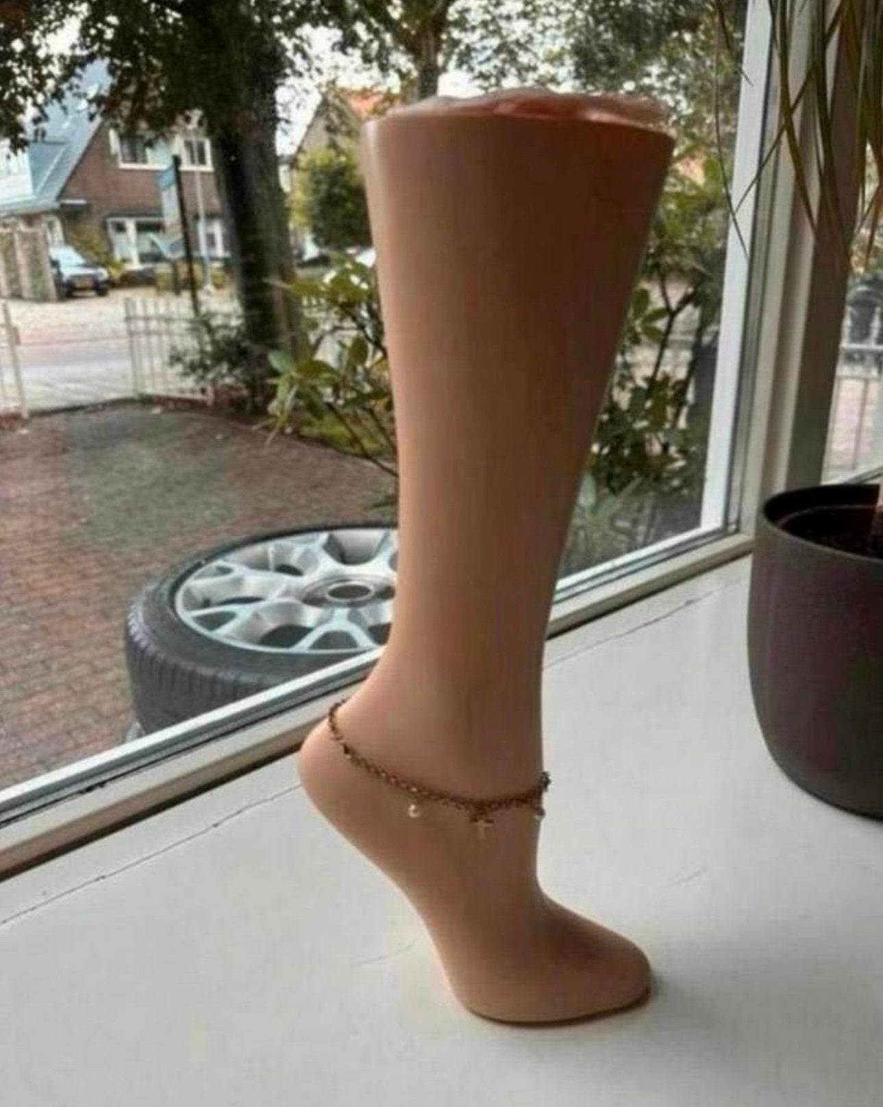 Realistische voet etalagepop vrouwelijk / mannequin, Ophalen of Verzenden