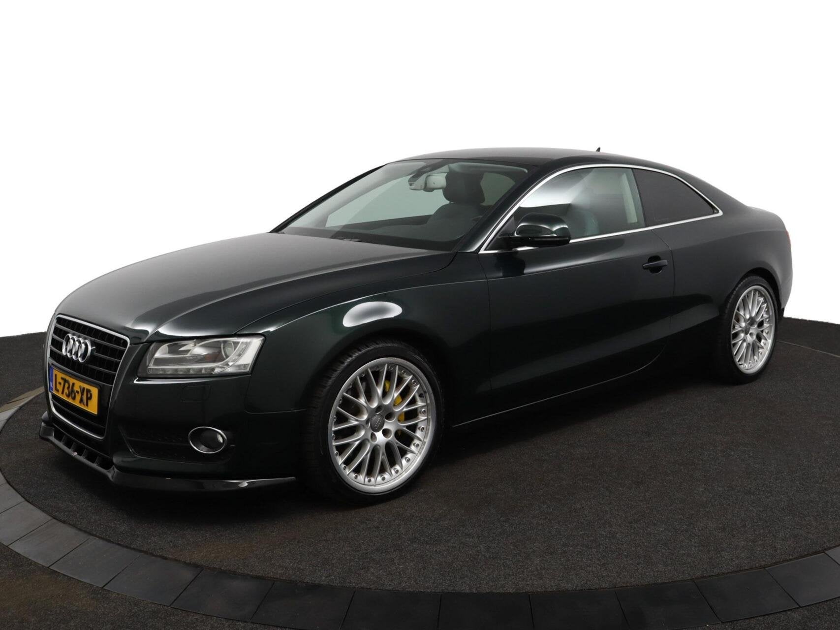 Audi A5 Coupé 3.2 FSI - Leder - Airco - Cruise - Velgen, Auto's, Gebruikt, 4 stoelen, Leder, Bedrijf
