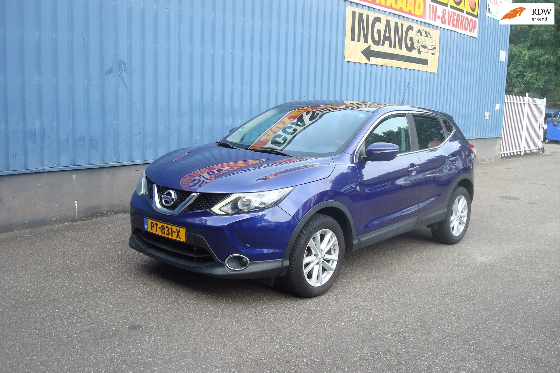 Nissan Qashqai 1.2 Connect Edition, Navi, panoramadak, Voorwielaandrijving, Euro 5, Gebruikt, 4 cilinders