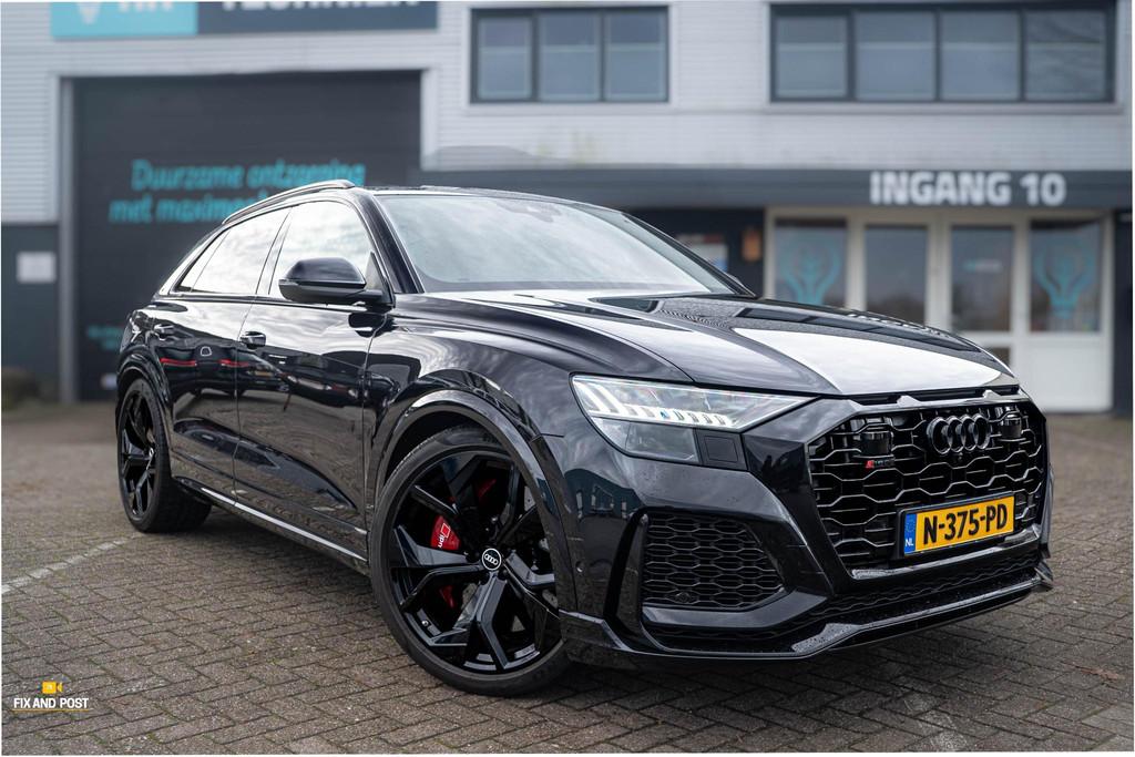 Audi RSQ8 Quattro Keramisch l Pano l HUD l softclose l Massa, Gebruikt, 600 pk, Zwart, Bedrijf