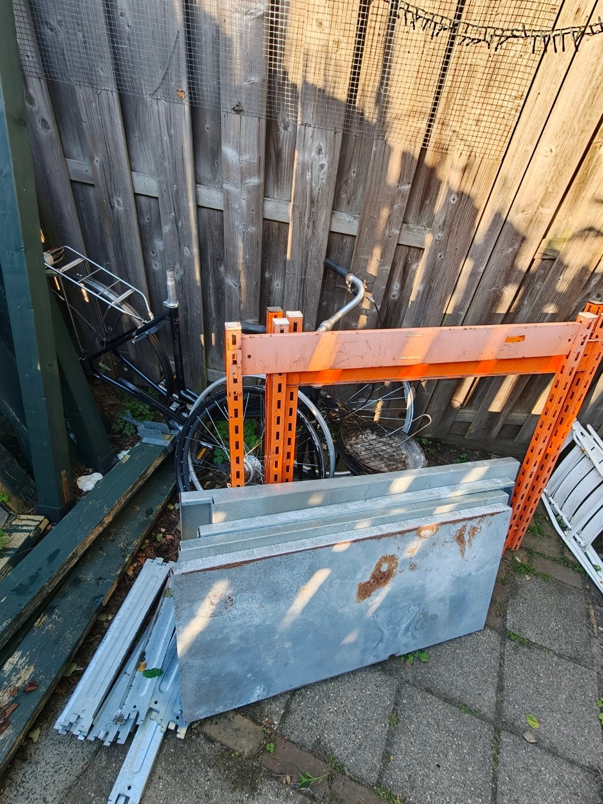 Oude ijzer, Ophalen, Gebruikt