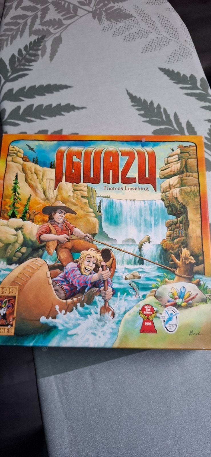Iguazu Bordspel - Compleet en in goede staat, Hobby en Vrije tijd, Drie of vier spelers, Ophalen of Verzenden, Gebruikt, Queen Games