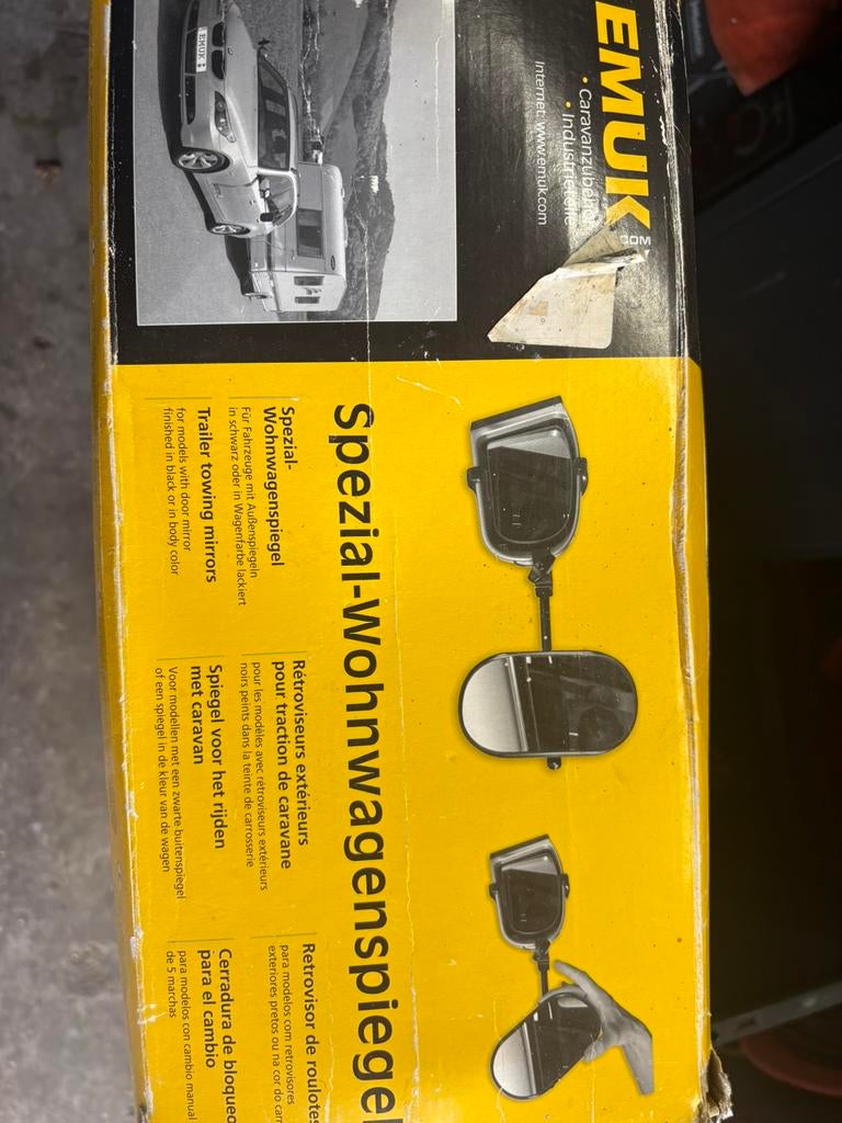 Emuk caravanspiegels Vw golf 6, Ophalen