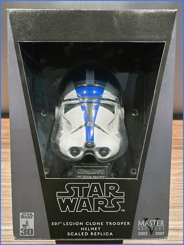 Master Replicas 501st Legion Helmet .45 scaled NIEUW, Verzamelen, Ophalen of Verzenden, Nieuw, Replica